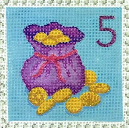 Hanukkah Stamp #5 (Kate Dickerson)