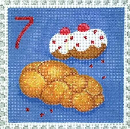 Hanukkah Stamp #7 (Kate Dickerson)