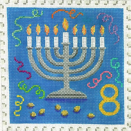 Hanukkah Stamp #8 (Kate Dickerson)