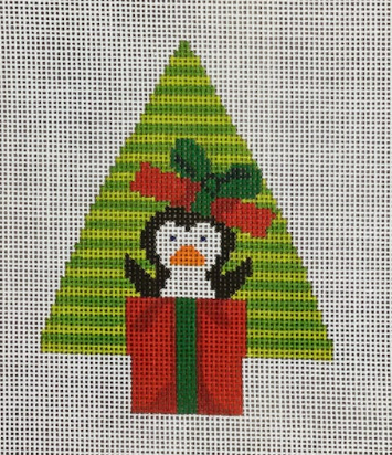 Tree w/Penguin in a Present(KCN Designers)