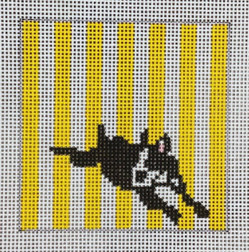 Boston Terrier/Lying (KCN Designers)