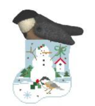 Chickadee, Holly w/Chickadee  (Kathy Schenkel)