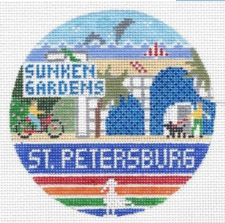 St. Petersburg, FL Round (Doolittle Stitchery)