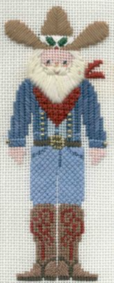 Santa - Cowpoke  Stitch Guide (Petei)