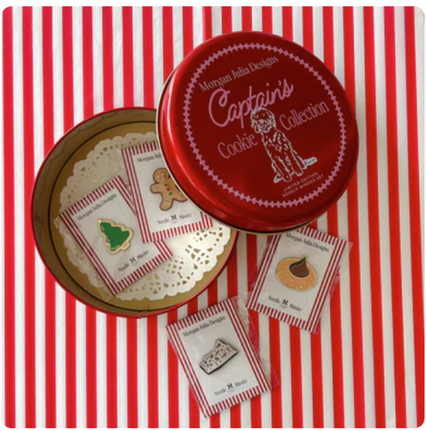 Captain's Cookie Tin (Morgan Julia Designs)