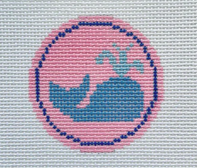 Blue Whale on Pink (KCN Designers)