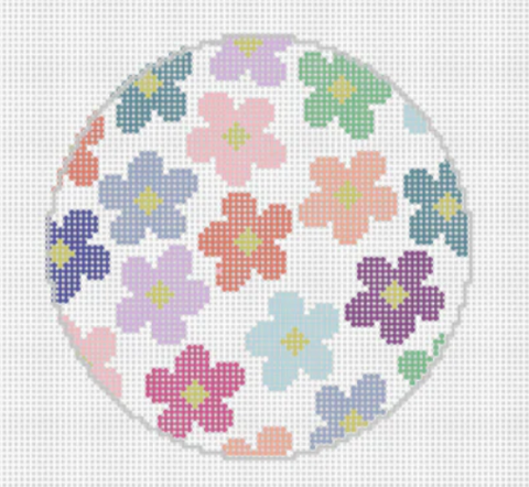 Floral Scatter Round (Stitchtent)