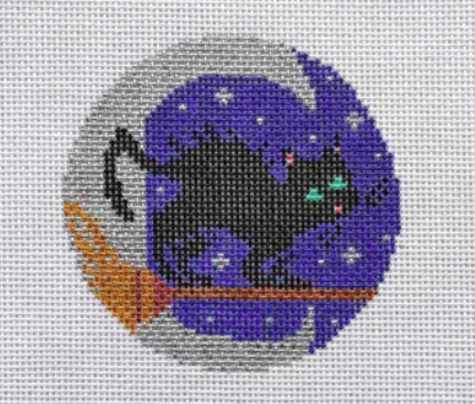 Cat Moon Halloween (Stitchtent)