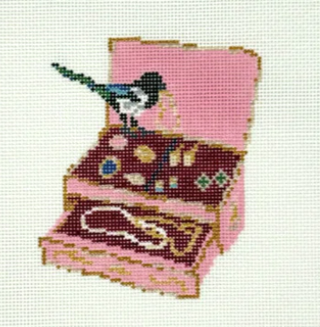 Magpie in the Jewelry Box (Stitchtent)