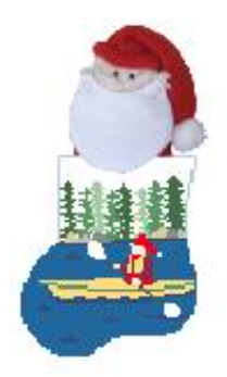 Kayaking w/Santa (Kathy Schenkel)