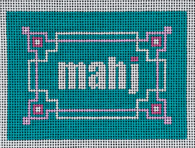 Key Corner Mahjong Insert Teal/Lilac/Pink (Love MHB Studio)