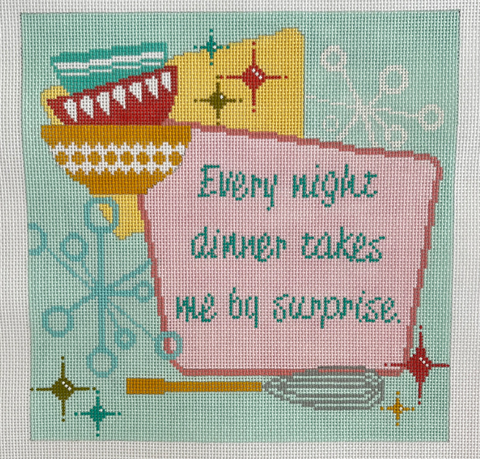 Dinner Surprise (Blueberry Point Canvas)