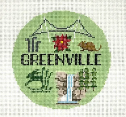 Greenville Travel Round (Stitchtent)