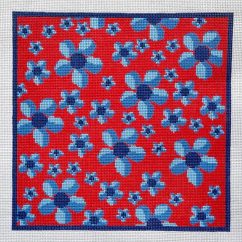 Flower Power/Multi Red (Stitchtent)