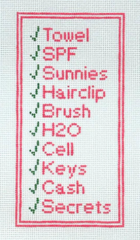 Checklist - Summer Pink (Stitchtent)