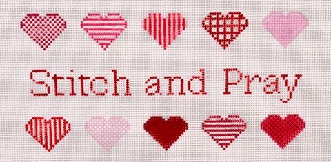 Stitch & Pray (Blueberry Point Canvas)