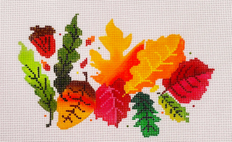 Fall Leaves (Blueberry Point Canvas)