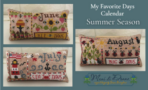 My Favorite Days Calendar Summer Season (Mani di donna)