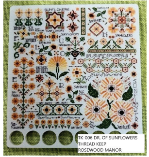 Dreaming of Sunflowers Thread Keep (Rosewood Manor)