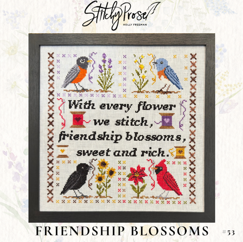 Friendship Blossoms (Stitchy Prose)