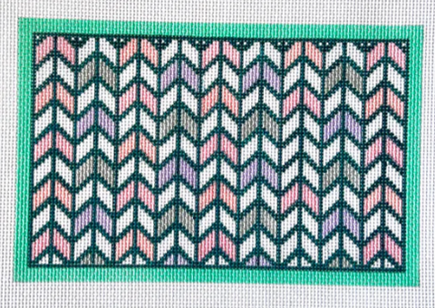 Pink & Purple Geometric Clutch (KCN Designers)