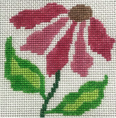 Simple Flower Coaster - Coneflower (Jean Smith)