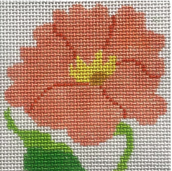 Simple Flower Coaster - Nasturtium (Jean Smith)