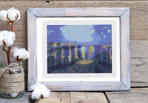 Starry Night over the Rhone/Miniature (Art of Stitch)