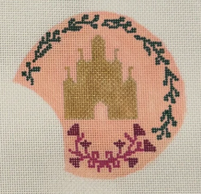 Carriage & Castle Mouse Ears (Three Petals Needlepoint)