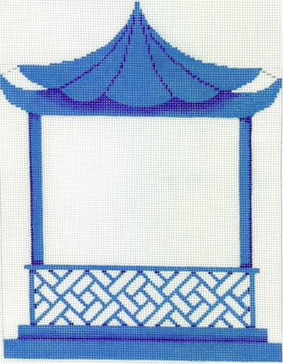Frame - Blue Pagoda (Kate Dickerson)