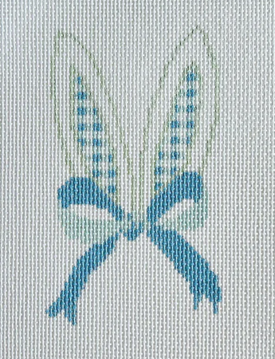 Gingham Bunny Ears - Blue (KCN Designers)