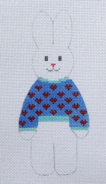Hearts Sweater Bunny (KCN Designers)
