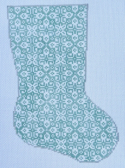 Southwestern Midsize Stocking/Jade (KCN Designers)