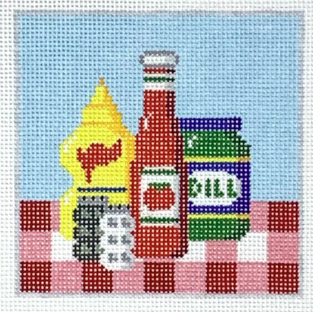 Grilling Condiments (Stitchtent)