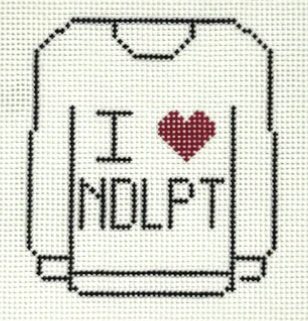 I Love NDLPT Sweater (Stitchtent)