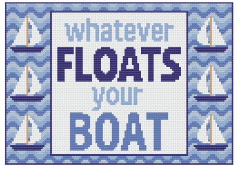 Whatever Floats Your Boat (Stitchtent)