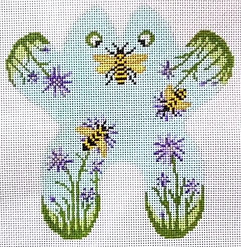 Bumble Bee Small Frog (Needle Crossings)