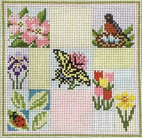 Spring Sampler (Needle Crossings)