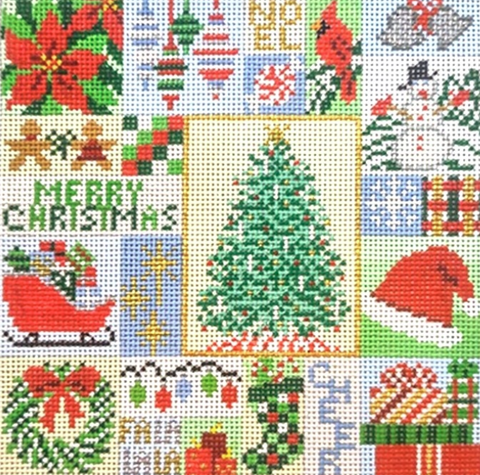 Christmas Quilt (Needle Crossings)