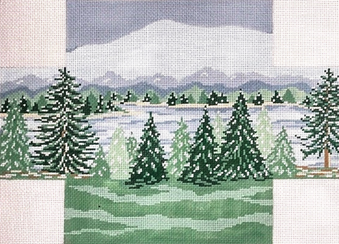 Winter Forest Brick Cover (Needle Crossings)