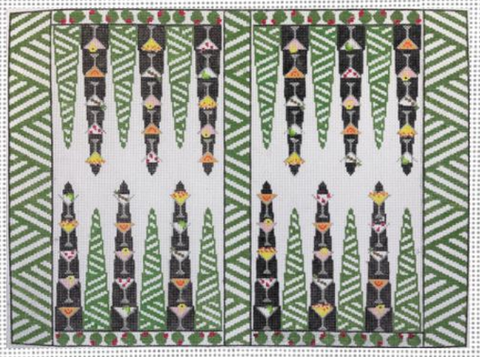 Martini Backgammon Board (Griffin Designs)