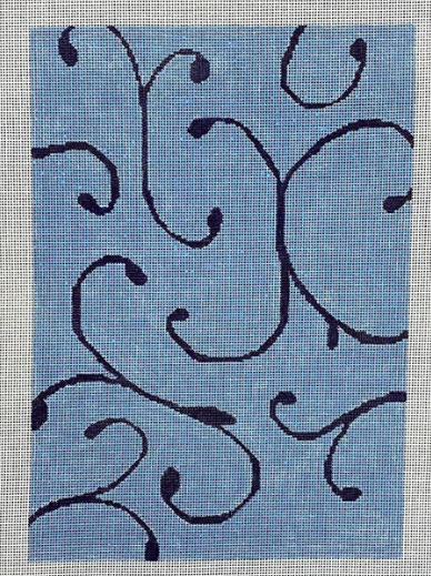 Blue Swirl Women's Wallet (KCN Designers)