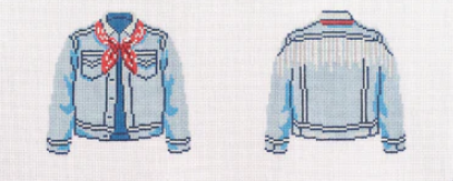 Disco Denim Jacket (Morgan Julia Designs)