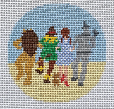 Off to See the Wizard Round - 13M (Stitchtent)