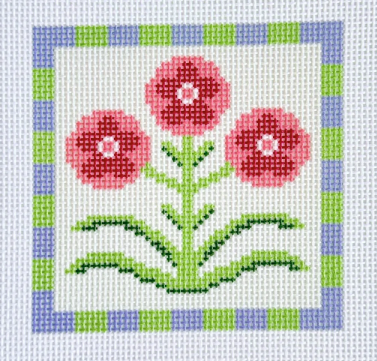 Folk Art Florals Square - Three (KCN Designers)
