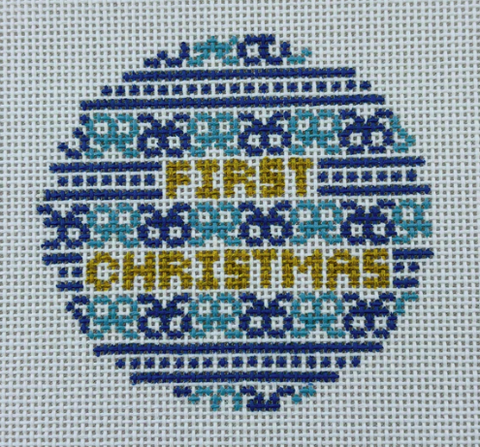 First Christmas/Blue (Enriched Designs)