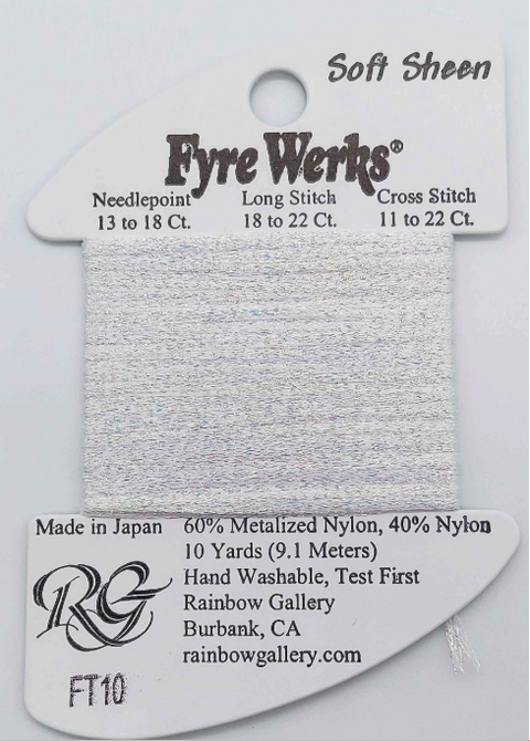 FT10 - White Pearl Fyre Werks Soft Sheen