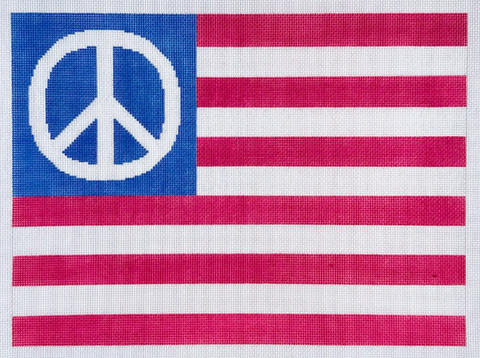 Small Peace American Flag (KCN Designers)