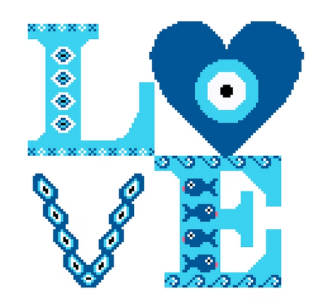 LOVE - Evil Eye (Funda Scully)