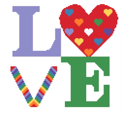 LOVE - Rainbow (Funda Scully)